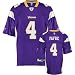 Brett Favre Jersey: Reebok Purple Replica #4 Minnesota Vikings Jersey - Large
