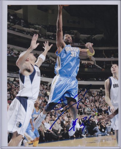 NENE SIGNED AUTOGRAPHED 8X10 PHOTO DENVER NUGGETS COA
