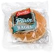 SARA LEE Plain Bagel, Individually Wrapped, 3-Ounce, 72-Count Bagels