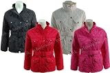 NEW GIRLS FASHION QUILTED COUNTRY JACKET COAT AGE: 7-14