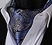 SetSense Men's Paisley Jacquard Woven Self Cravat Tie Ascot Set