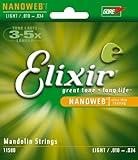 Elixir&reg; Strings Mandolin Strings with NANOWEB&reg;Coating, Light (.010-.034)