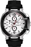 Tissot T Race Chronograph Black Rubber Strap Mens Watch T0484272703700