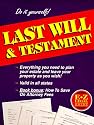 The E-Z Legal Guide to Last Will & Testament