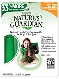 Sergeant's Nature's Guardian Flea and Tick Sqz-On Dog 15-40-Pound 4ct
