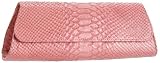 Jalda Snake Embossed Original Clutch