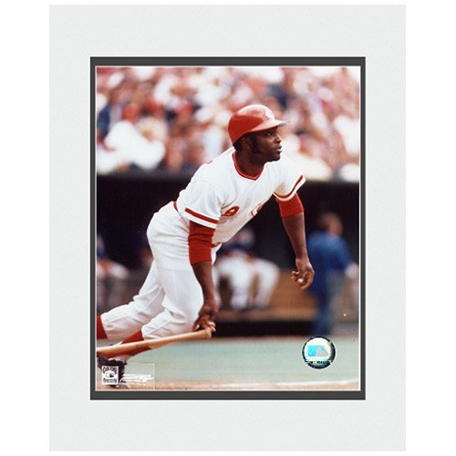 Photo File Cincinnati Reds Joe Morgan 8 x 10 Photo Mounted in 11 x 14 Double Matte