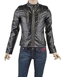 Guess Girls Faux Leather Flight Jacket (Sizes 7 - 16)