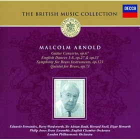 Arnold: Guitar Concerto; English Dances; Symphony for Brass, etc.