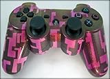 Digital Camouflage Custom Painted Playstation 3 PS3 Wireless Controller Remote