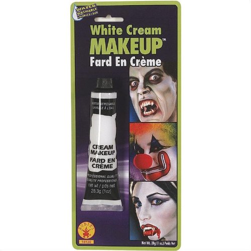 White Cream Costume Makeup Tube (1 oz)
