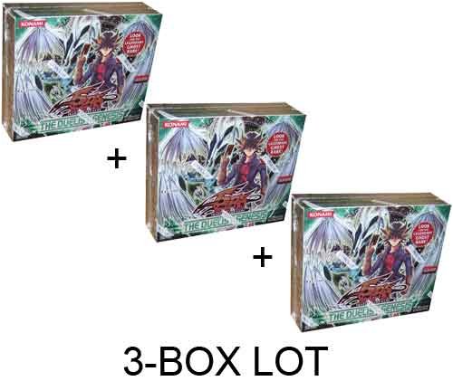 # SEALED 3 BOX LOT - Yugioh Duelist Genesis Booster Box HOBBY -