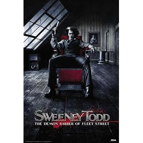 Filmposter - Poster Sweeney Todd - Johnny Depp