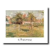Camille Pissarro French Landscape Flowers Girl Woman Wall Picture 16x20 Art Print