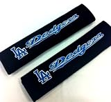 LA Dodgers Seat Belt Cover Shoulder Pad (2 pcs) - Embroidered Logo
