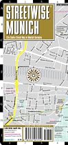 Streetwise Munich Map - Laminated City Center Street Map of Munich, Germany