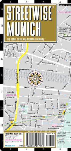 Streetwise Munich Map - Laminated City Street Map of Munich, Germany: Folding Pocket Size Travel Map (Streetwise (Streetwise Maps))