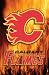 Calgary Flames (Logo) Sports Poster Print - 24x36
