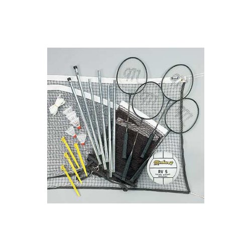 Markwort Deluxe Combo Badminton Volleyball Sets DELUXE COMBO SET 32 X 3