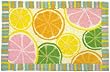 Citrus Cool Door/Kitchen Mat