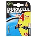Duracell Ultra Power MX2400 Alkaline AAA Batteries - 4-Pack + 4 Free
