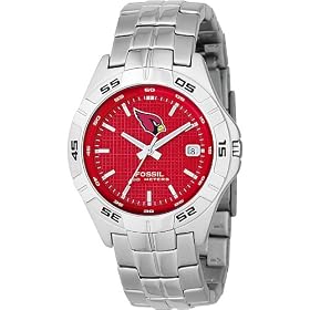 Fossil Arizona Cardinals Men's Applied Watch