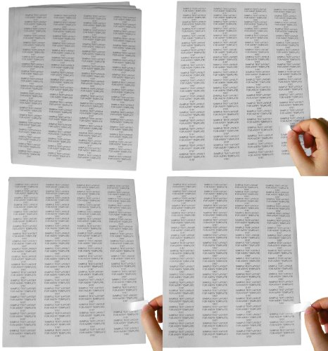 (400 Sheets; 32,000 Labels), Same Size as Avery© 5167, 80-UP, Return Address Labels, (0.5