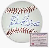 Nolan Ryan Autographed Official MLB Baseball with 5,714 Ks Inscription