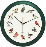 Genuine Animal Bird Chirp Singing Song Sound Wall Clock