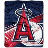 Northwest Los Angeles Angels of Anaheim Big Stick Royal Plush Raschel - Anaheim Angels One Size