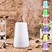 {New Version Travel-size 4 Timer Modes} 100Ml Ultrasonic Diffuser Essential Oil Diffuser with Color Changing Led Lamps Aroma Humidifier with Waterless Auto Shut-off Function for Home Office Spa