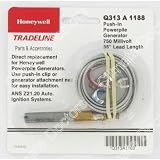 Honeywell Q313A1188 Thermopile Generator 750 mV 35 inch leads