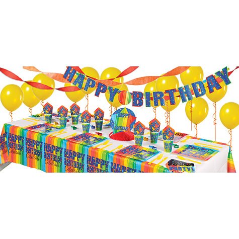 A Year To Celebrate Happy Birthday Super Party Kit