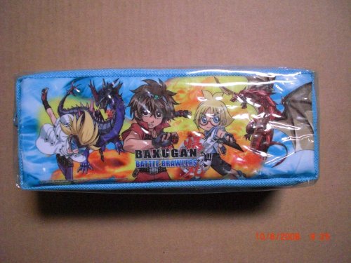 Bakugan Battle Brawlers Soft Pencil Case (Darkus Hydranoid+Pyrus Drago)