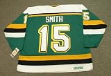 BOBBY SMITH Minnesota North Stars CCM Vintage Throwback Away NHL Hockey Jersey