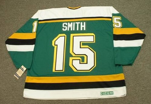 BOBBY SMITH Minnesota North Stars CCM Vintage Throwback Away NHL Hockey Jersey, 2XL
