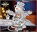 Thomas Kinkade White Christmas Animated Snowman Figure