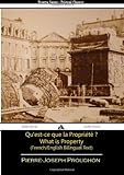 Qu'est-ce que la propriété? = What is property?