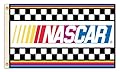 NASCAR with Stripes 3 x 5-Feet Flag with Grommets