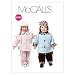 Lined Pants - McCall's Patterns M6385 Infants' Lined and Unlined Jackets, Pants and Hats, All Sizes