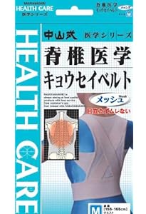 中山式 脊椎医学キョウセイベルト メッシュM