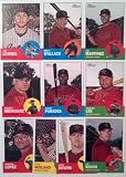 2012 Topps Heritage Houston Astros Team Set (Base Set Only No Short Prints or Variations)- 10 Cards Including Wandy Rodriguez, Jed Lowrie, Wallace, Lee, and More