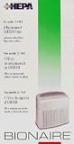Bionaire A1402CCS Carbon Filter, 1 per package