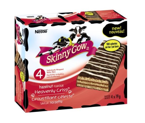 Skinny Cow Chocolate Hazelnut Heavenly Crisp, 4 x 19gm Multipack