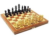 Standard Wooden Fold-Up Chess Set