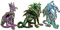 Single, Sitting Fantasy Dragon Statue Figurine 5" (Great Gift Idea)