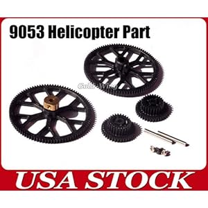 Double Horse 9053 Helicopter Part Top Bottom Main Gear Set 9053-08 Double Horse 9053 Helicopter Part Top Bottom Main Gear Set 9053-08