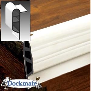 Dockmate Heavy-Duty Double-Molded Dock Profile - Large Edge Gard by