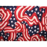 Stars and Stripes Fleece Throw Blanket