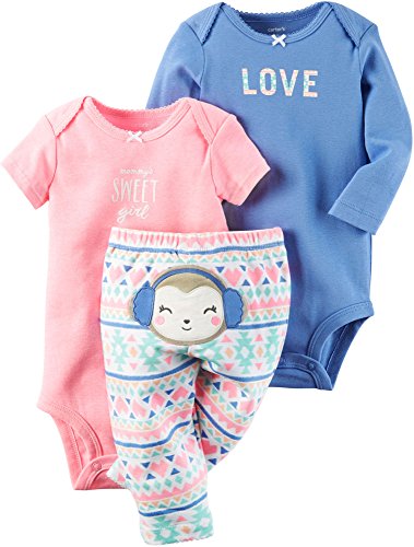 Carter's Baby Girls Take Me Away 3 PC Set Super Adorable Polar Bear 12 Months